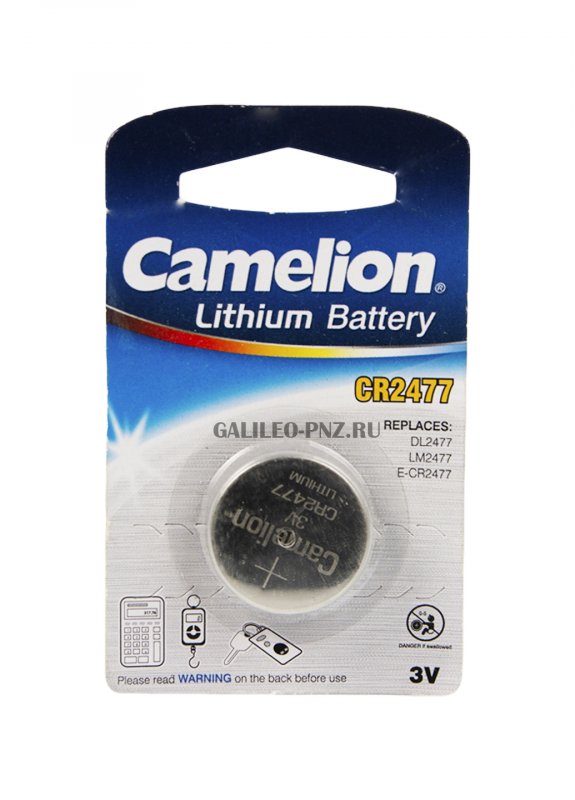 Батарейка Camelion CR2477