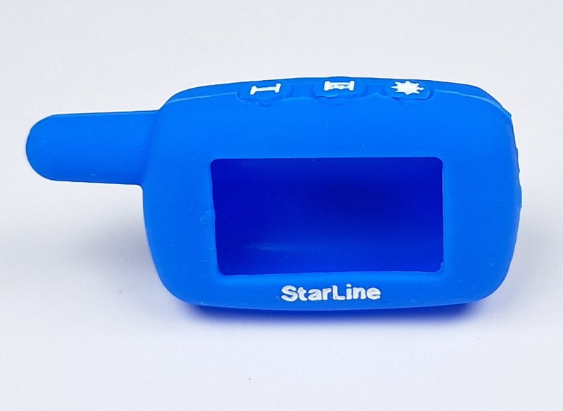 Силиконовый чехол для сигнализации Starline A9 синий